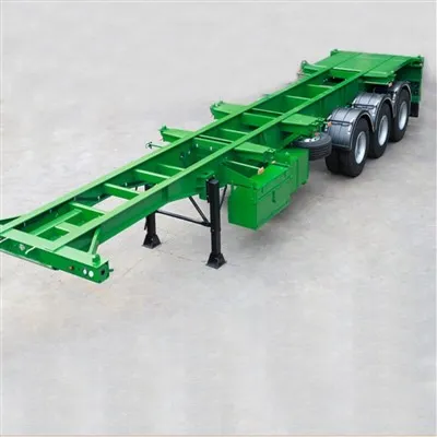 Une semi - remorque squelettique peut-elle être utilisée pour le transport de produits alimentair...